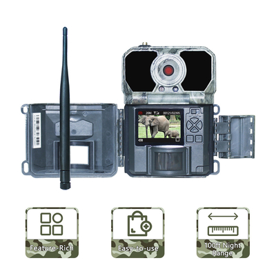 4G Trail Sports Action Camcorder SMTP 25m IR MMS GPRS مع بطاقة Sim الخلوية