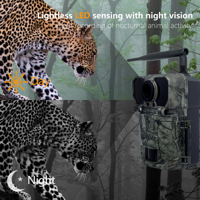 KW865 WIFI كاميرا مخفية خارجية كاميرا الصيد اللاسلكية IP67 20MP كاميرا المسار التي ترسل الصور إلى