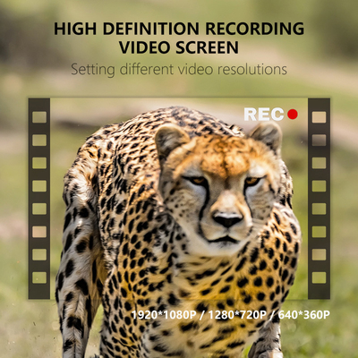 كاميرا الحياة البرية KW591 بدون ضوء أجهزة استشعار مزدوجة 1080P مقاومة للماء IP67 0.4s سرعة تشغيل تصل إلى 512GB تخزين كاميرا الصيد