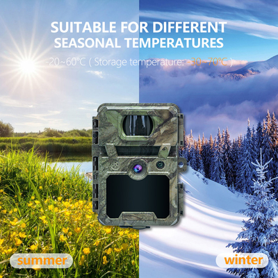 كاميرا المسار ODM/OEM KW571 مقاومة للماء IP67 بدون ضوء CMOS Sensor صورة 30MP 1080P 0.25s سرعة الزناد رؤية ليلية