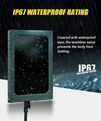 KS26 12W الطاقة الإضافية لوحة الطاقة الشمسية ABS25 مادة مقاومة للحريق IP67 مقاومة للماء اتصال متعدد الواجهات