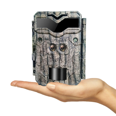 عدسة مزدوجة KW698A1080P 30MP مقاومة للماء IP67 حتى 512GB رؤية ليلية 0.25s سرعة الزناد لصيد الغزلان