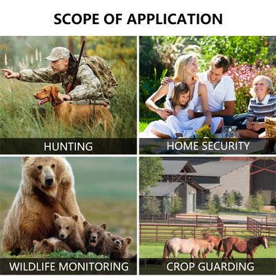 كاميرات صيد عالية الدقة قابلة للتخصيص لمراقبة الحياة البرية مع دعم بطاقة الذاكرة 512GB