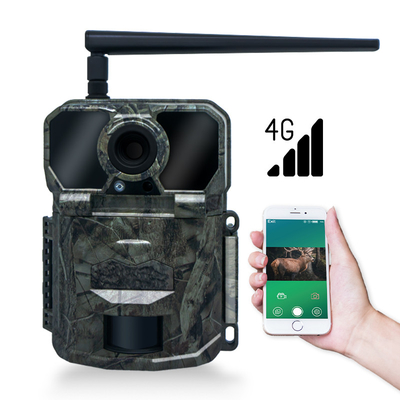 كاميرا للعبة والمسار عالية الجودة لـ 4G كاميرا صيد KW896 مع هوائي 100ft Night Range 32MP 2K كاميرا الحياة البرية 4g