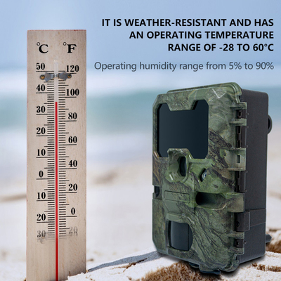 WIFI Trail Camera KW866 OEM/ODM 0.25s Capture Speed Waterproof IP67 up to 512GB Storage 32MP 4K at 30fps كاميرا الحياة البرية