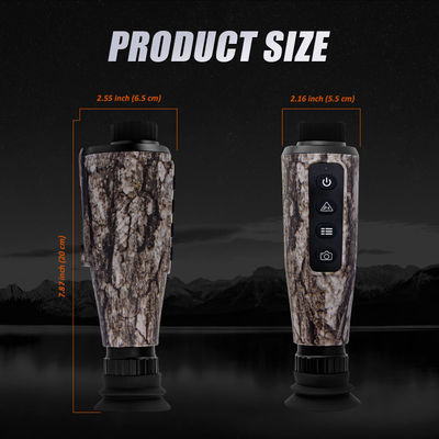 نظارة أحادية التصوير الحراري عالية الأداء مع دقة فائقة ومدة تشغيل البطارية 10 ساعات للأنشطة في الهواء الطلق والمراقبة