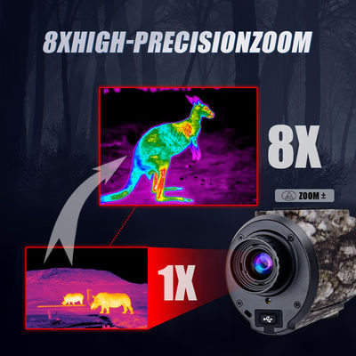 نظارة أحادية التصوير الحراري عالية الأداء مع دقة فائقة ومدة تشغيل البطارية 10 ساعات للأنشطة في الهواء الطلق والمراقبة