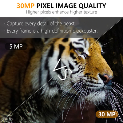 كاميرا الصيد KW591 بدون ضوء أجهزة استشعار مزدوجة 1080P مقاومة للماء IP67 0.4s سرعة إطلاق تصل إلى 512GB تخزين كاميرا الصيد