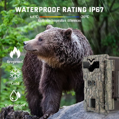 32 ميجابيكسل عدسات مزدوجة HD كاميرات صيد 4K لعبة لا توهج كاميرا الحياة البرية