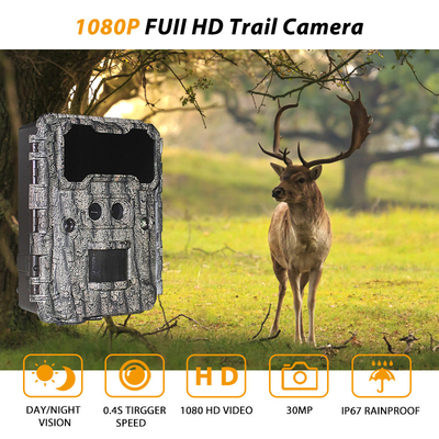 حار بيع كاميرا الحيوان الزناد السريع عدسة مزدوجة Full HD صور وفيديو CE FCC ROHS Hunting Trail Camera
