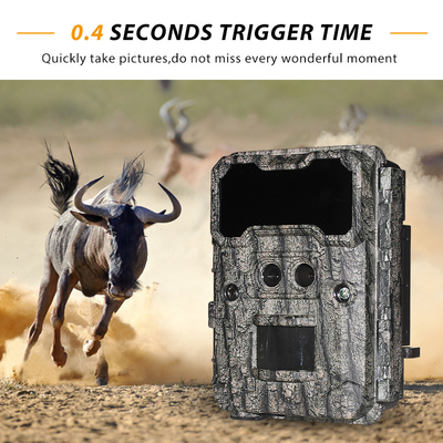 حار بيع كاميرا الحيوان الزناد السريع عدسة مزدوجة Full HD صور وفيديو CE FCC ROHS Hunting Trail Camera