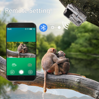 940nm LEDs Wifi Trail Camera APP التحكم عن بعد لا توهج غير مرئي
