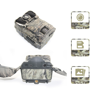 كاميرا 30MP APP NO GLOW CELLULAR GPS TRAIL CAMERA COLOR CAMO