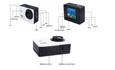 واي فاي - DV 1080P فل اتش دي - كاميرا اكشن رياضية للغطس - 30 متر مقاومة للماء