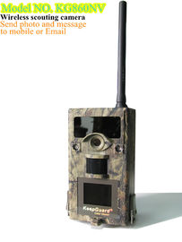 IP54 كشف حركة الكاميرا الكشفية اللاسلكية المقاومة للماء مع شاشة 2.4 بوصة