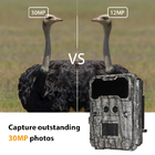كاميرا عالية الدقة للحياة البرية بدقة 13 ميجابكسل ، كاميرا مزدوجة العدسة